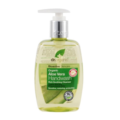 DR ORGANIC ALOE VERA HANDWASH SAPONE LIQUIDO MANI 250 ML - Farmacia Rossi2 - Farmacia Rossi 