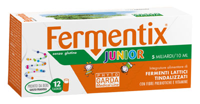FERMENTIX JUNIOR 12 FLACONCINI 5 MILIARDI - Farmacia Rossi2 - Farmacia Rossi 