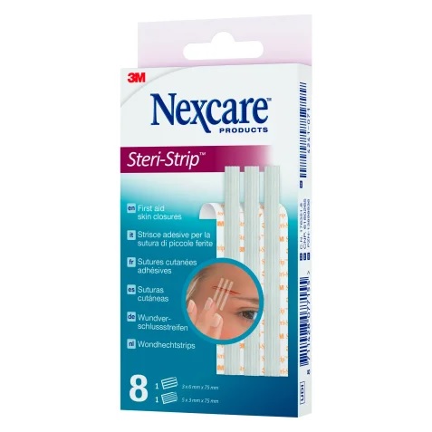 CEROTTO PER SUTURA NEXCARE STERISTRIP 6X75 MM + 3X75 MM - Farmacia Rossi2 - Farmacia Rossi 