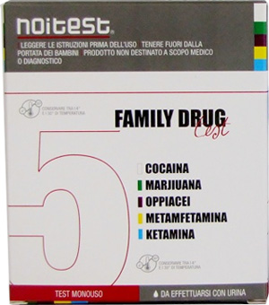 FAMILY DRUG TEST 5 URINE - Farmacia Rossi2 - Farmacia Rossi 