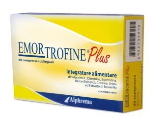 EMORTROFINE PLUS 40 COMPRESSE SUBLINGUALI - Farmacia Rossi2 - Farmacia Rossi 