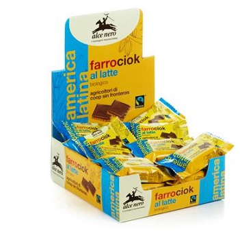 BISCOTTO DI FARRO E CIOCCOLATO AL LATTE BIO FAIRTRADE 28 G - Farmacia Rossi2 - Farmacia Rossi 