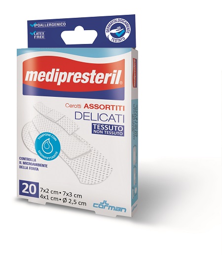 CEROTTO MEDIPRESTERIL MINI ASSORTITI 2 FORMATI 20 PEZZI - Farmacia Rossi2 - Farmacia Rossi 