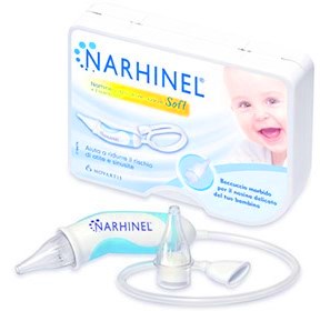 ASPIRATORE NASALE NARHINEL SOFT 1 PEZZO + 2 RICAMBI - Farmacia Rossi2 - Farmacia Rossi 