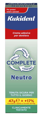 KUKIDENT NEUTRO CREMA ADESIVA DENTIERE 47 G - Farmacia Rossi2 - Farmacia Rossi 