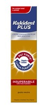 KUKIDENT DOPPIA AZIONE ADESIVO PROTESI DENTARIA 40 G - Farmacia Rossi2 - Farmacia Rossi 
