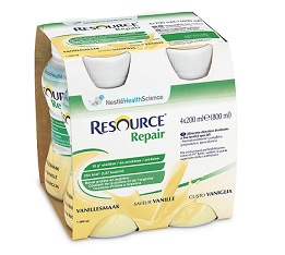 RESOURCE REPAIR VANIGLIA 4 BOTTIGLIE 200 ML - Farmacia Rossi2 - Farmacia Rossi 