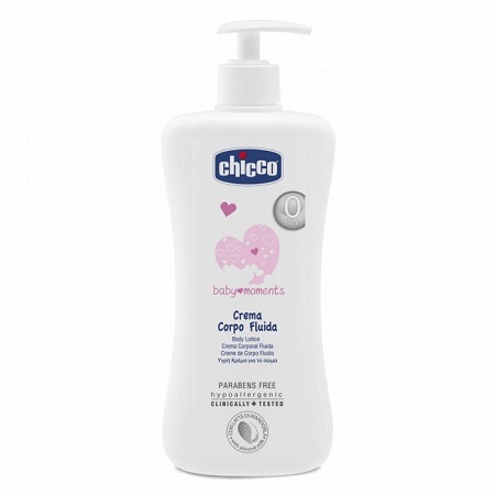 CHICCO COSMETICI BABY MOMENTS CREMA CORPO 500 ML - Farmacia Rossi2 - Farmacia Rossi 