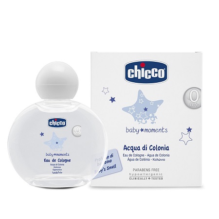 CHICCO COSMETICI BABY MOMENTS ACQUA PROFUMATA 100 ML - Farmacia Rossi2 - Farmacia Rossi 