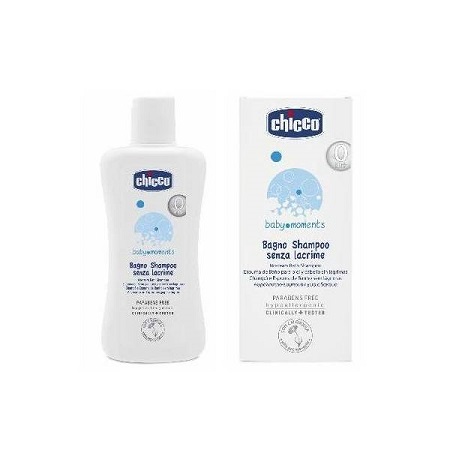 CHICCO COSMETICI BABY MOMENTS BAGNOSHAMPOO 200 ML - Farmacia Rossi2 - Farmacia Rossi 