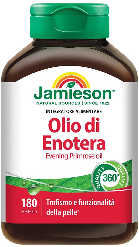 JAMIESON OLIO ENOTERA 180 PERLE - Farmacia Rossi2 - Farmacia Rossi 