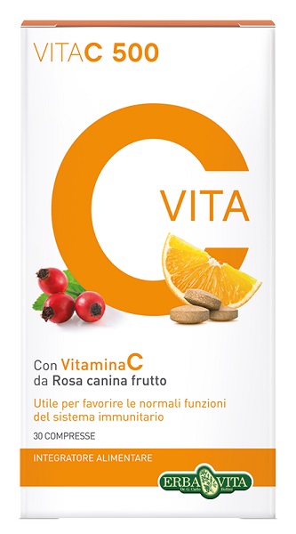 VITA C 500 30 COMPRESSE - Farmacia Rossi2 - Farmacia Rossi 