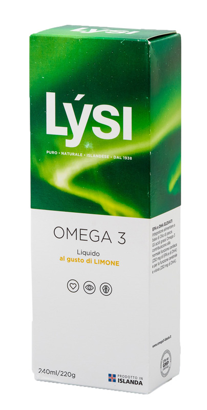LYSI OMEGA3 LIQUIDO LIMONE 240 ML - Farmacia Rossi2 - Farmacia Rossi 
