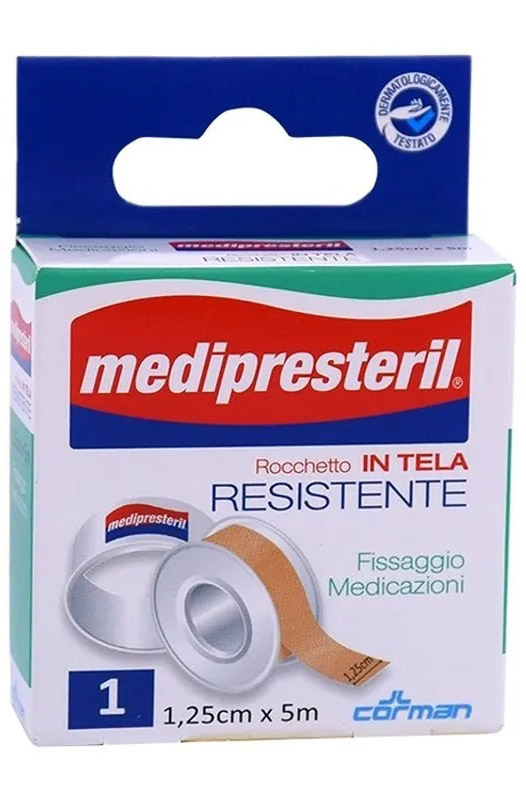 CEROTTO IN ROCCHETTO IN TELA MEDIPRESTERIL 5X125CM - Farmacia Rossi2 - Farmacia Rossi 