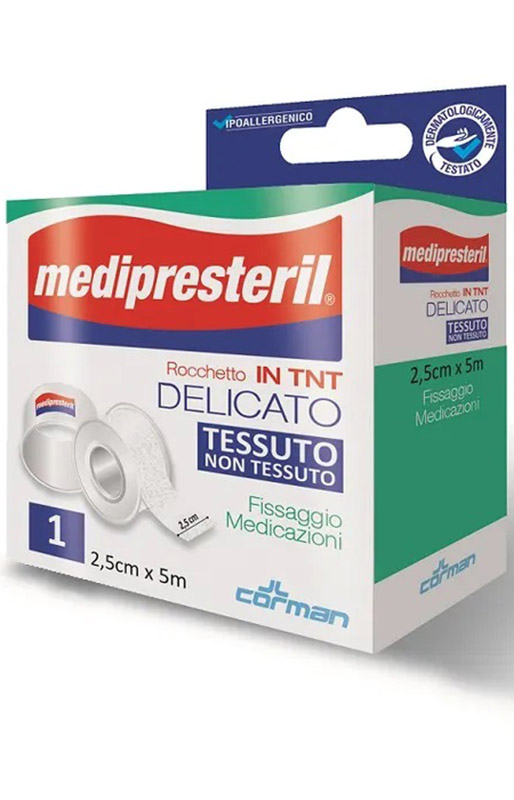 CEROTTO MEDIPRESTERIL DISPENSER TESSUTO NON TESSUTO 5X250CM - Farmacia Rossi2 - Farmacia Rossi 