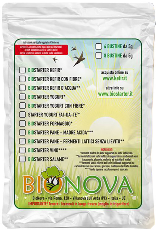 BIOSTARTER PER KEFIR D'ACQUA - Farmacia Rossi2 - Farmacia Rossi 