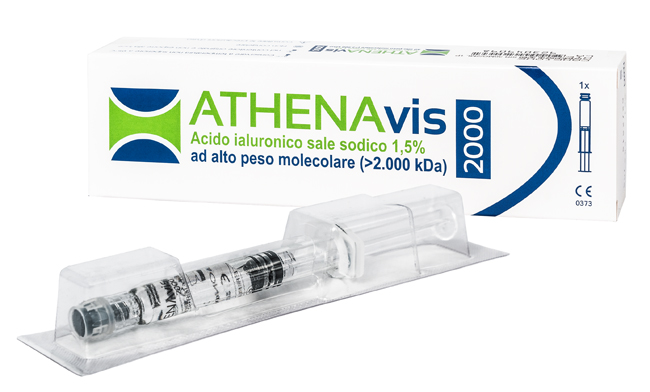 SIRINGA INTRA-ARTICOLARE ATHENAVIS 2000 ACIDO IALURONICO 1,5% 30MG 2 ML - Farmacia Rossi2 - Farmacia Rossi 