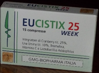 EUCISTIX 25 WEEK 15 COMPRESSE - Farmacia Rossi2 - Farmacia Rossi 