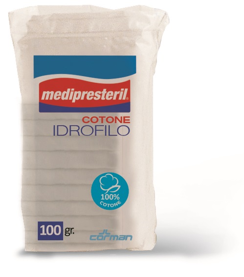 COTONE IDROFILO FU MEDIPRESTERIL CONFEZIONE DA 100GRAMMI - Farmacia Rossi2 - Farmacia Rossi 