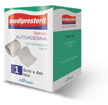 BENDA ADESIVA MEDIPRESTERIL 6X400CM - Farmacia Rossi2 - Farmacia Rossi 