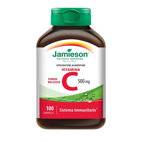 VITAMINA C 500 TIMED RELEASE GUSTO ARANCIA 100 COMPRESSE MASTICABILI - Farmacia Rossi2 - Farmacia Rossi 