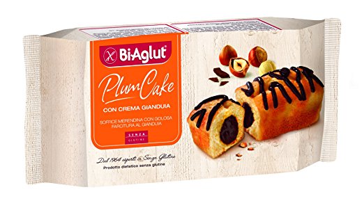 BIAGLUT SFORNAGUSTO PLUMCAKE AL GIANDUIA 4 X 45 G - Farmacia Rossi2 - Farmacia Rossi 