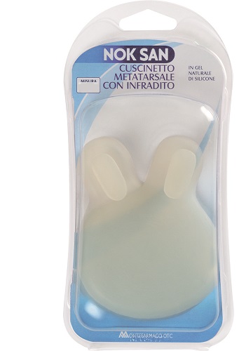 NOK SAN GEL CUSCINETTO METATARSALE CON INFRADITO S/M - Farmacia Rossi2 - Farmacia Rossi 