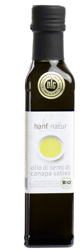 HANF&NATUR CANAPA OLIO DI SEMI BIO 250 ML - Farmacia Rossi2 - Farmacia Rossi 