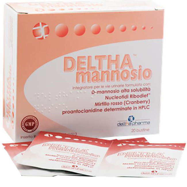 DELTHA MANNOSIO 20 BUSTINE 60 G - Farmacia Rossi2 - Farmacia Rossi 