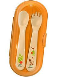 AVENT SET POSATINE DA VIAGGIO 12 MESI+ - Farmacia Rossi2 - Farmacia Rossi 