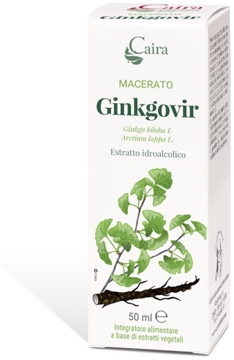 CAIRA GINKGOVIR MACERATO IDROALCOLICO GOCCE 50 ML - Farmacia Rossi2 - Farmacia Rossi 