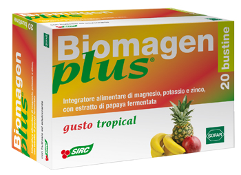BIOMAGEN PLUS TROPICAL 20 BUSTE ASTUCCIO 100 G - Farmacia Rossi2 - Farmacia Rossi 