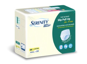 PANNOLONE A MUTANDINA SERENITY PULL UP BE FREE SD EXTRA SMALL 14 PEZZI - Farmacia Rossi2 - Farmacia Rossi 