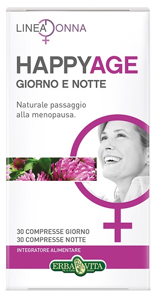 HAPPY AGE GIORNO E NOTTE 60 COMPRESSE - Farmacia Rossi2 - Farmacia Rossi 