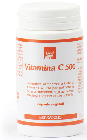 VITAMINA C500 100 CAPSULE PILLOLIERA 67 G - Farmacia Rossi2 - Farmacia Rossi 