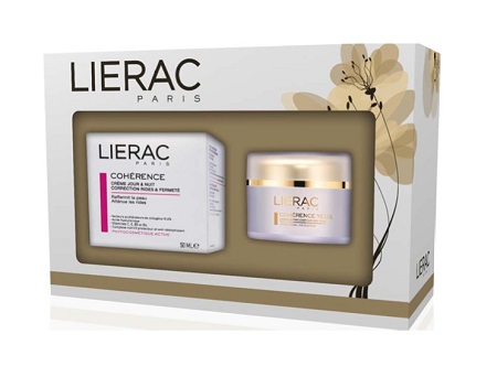 LIERAC COHERENCE COFANETTO DI NATALE JOUR & NUIT 50 ML + COHERENCE OCCHI 15 ML IN OMAGGIO - Farmacia Rossi2 - Farmacia Rossi 