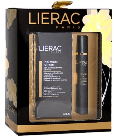 LIERAC COFANETTO DI NATALE PREMIUM SIERO 30ML PREMIUM OCCHI 10 ML IN OMAGGIO - Farmacia Rossi2 - Farmacia Rossi 