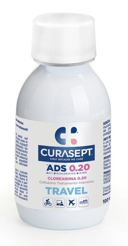 CURASEPT COLLUTORIO 0,20 ADS TRAVEL 100 ML - Farmacia Rossi2 - Farmacia Rossi 