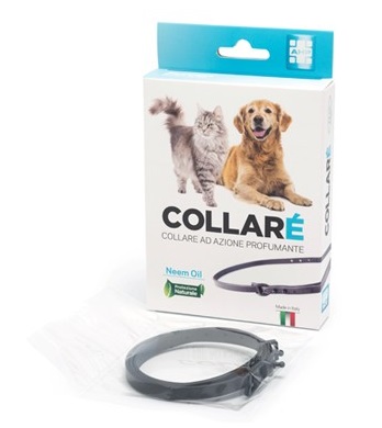 COLLARE' COLLARE PER CANI E GATTI AD AZIONE PROFUMANTE NERO CON OLIO DI NEEM - Farmacia Rossi2 - Farmacia Rossi 