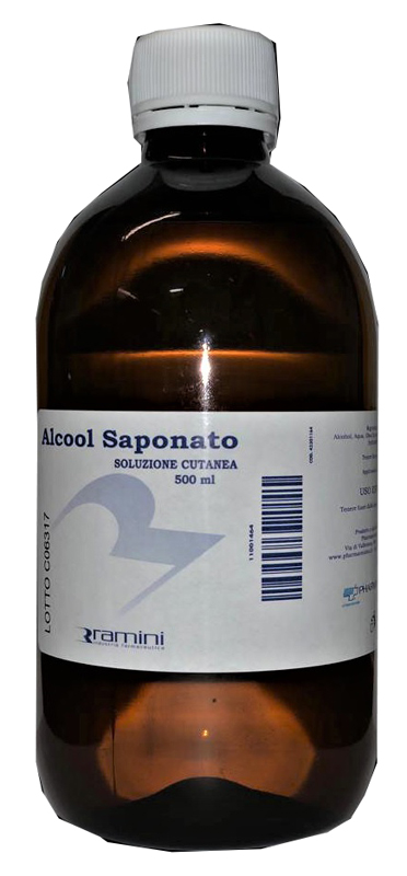 ALCOOL SAPONATO SOLUZIONE 500 ML - Farmacia Rossi2 - Farmacia Rossi 