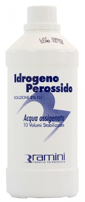 PEROSSIDO D'IDROGENO FU SOLUZIONE 3% 10 VOLUMI 200 ML - Farmacia Rossi2 - Farmacia Rossi 