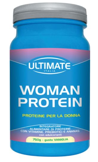 WOMAN PROTEIN VANIGLIA 750 G - Farmacia Rossi2 - Farmacia Rossi 