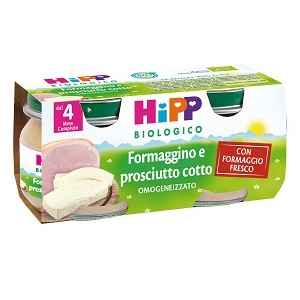 HIPP BIO OMOGENEIZZATO FORMAGGINO PROSCIUTTO 2X80 G - Farmacia Rossi2 - Farmacia Rossi 