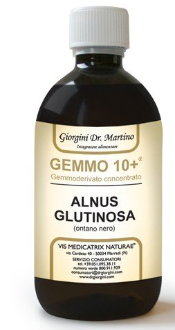GEMMO 10+ ONTANO NERO 500 ML LIQUIDO ANALCOLICO - Farmacia Rossi2 - Farmacia Rossi 