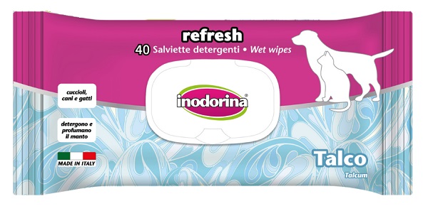 SALVIETTE TALCO INODORINA 40 PEZZI - Farmacia Rossi2 - Farmacia Rossi 