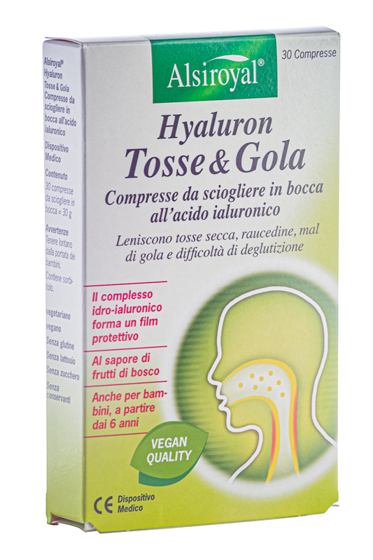 HYALURON TOSSE & GOLA 30 COMPRESSE N - Farmacia Rossi2 - Farmacia Rossi 