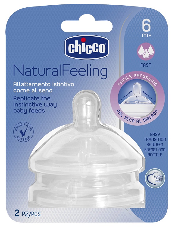 CHICCO TETTARELLA STEPUP NEW 6M+ FLUSSO VELOCE - Farmacia Rossi2 - Farmacia Rossi 