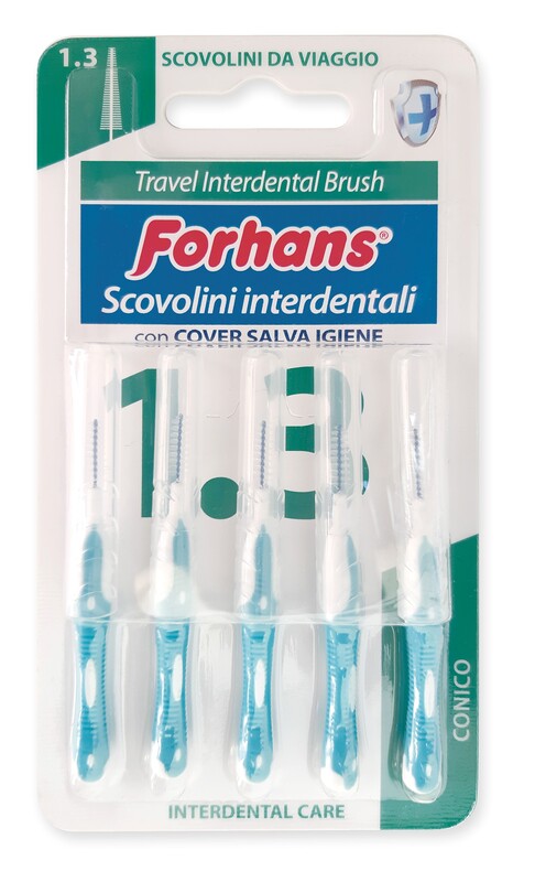 FORHANS TRAVEL INTERDENTAL BRUSH 1,3 - Farmacia Rossi2 - Farmacia Rossi 