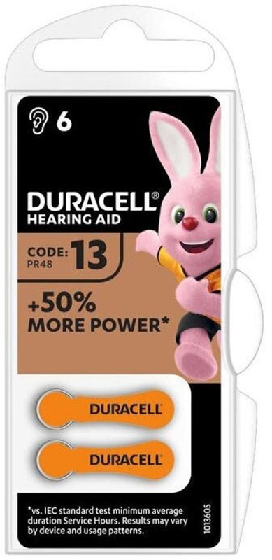 DURACELL EASY TAB 13 ARANCIO BATTERIA PER APPARECCHIO ACUSTICO - Farmacia Rossi2 - Farmacia Rossi 