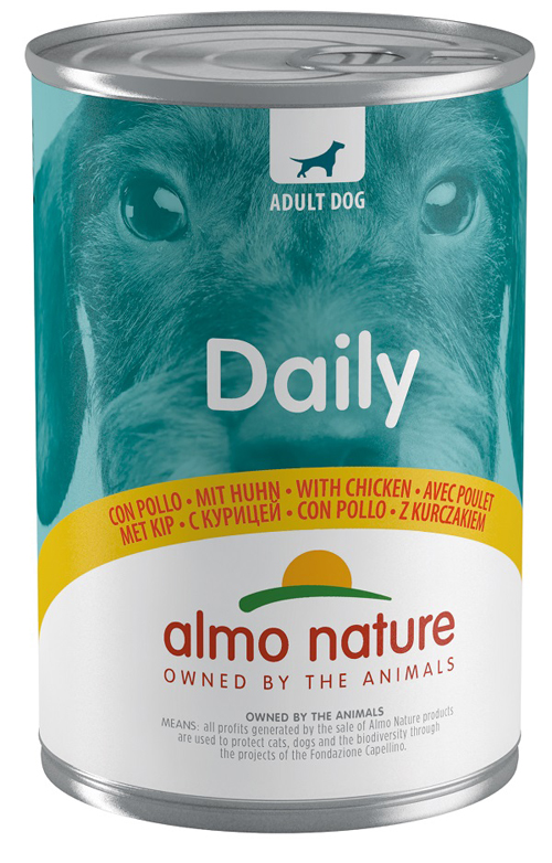 ALMO NATURE DOGS DAILY MENU CON POLLO 400G - Farmacia Rossi2 - Farmacia Rossi 